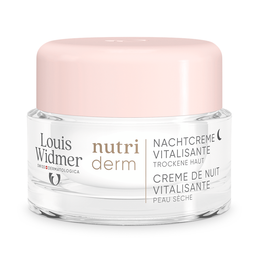 WIDMER nutriderm Nachtcreme Vitalisante leicht parfümiert