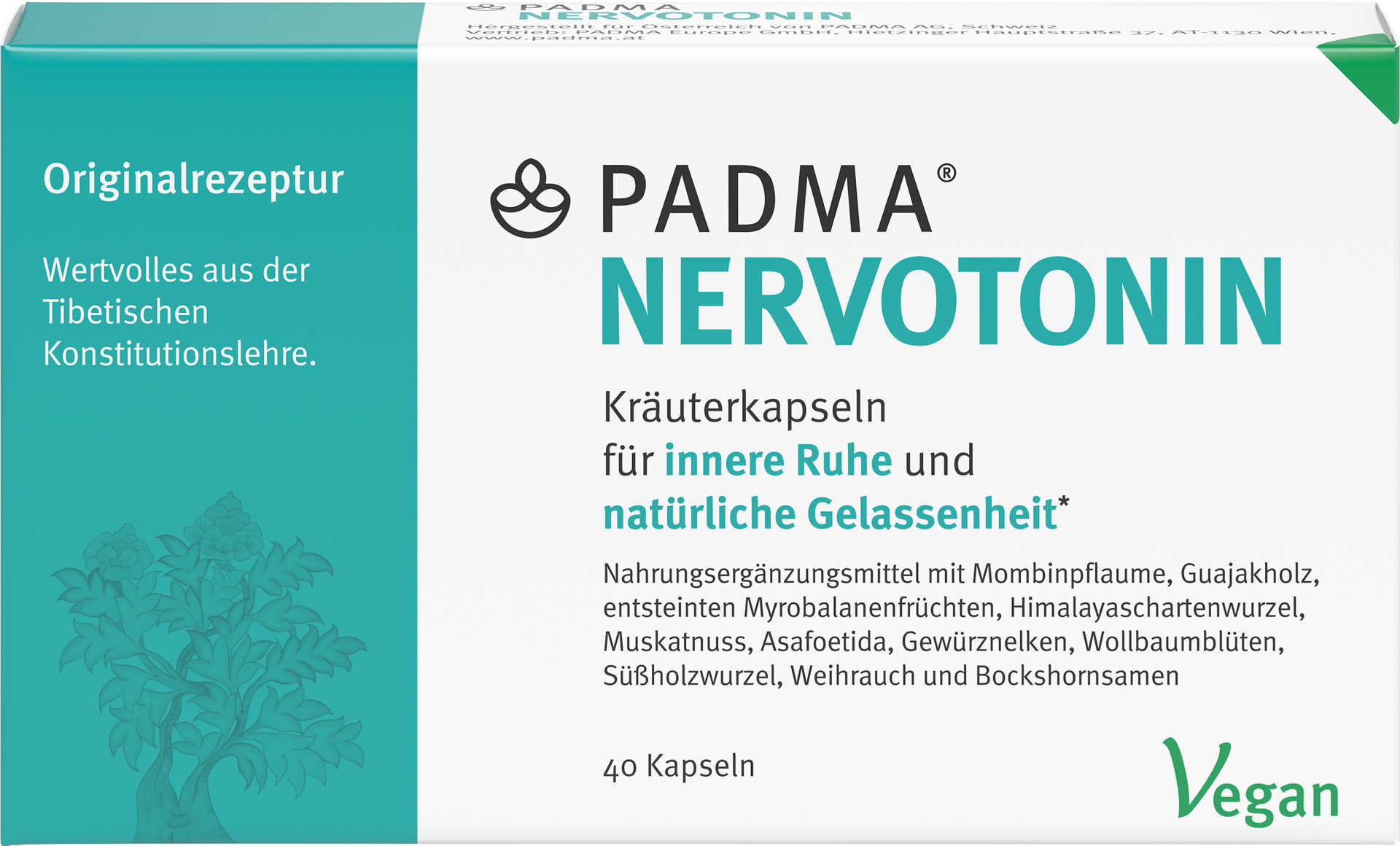 Padma Nervotonin Kapseln 40 Stück