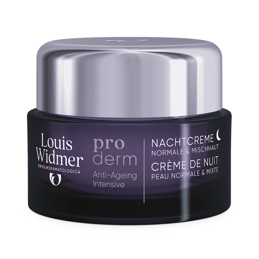 WIDMER proderm Nachtcreme ohne Parfum