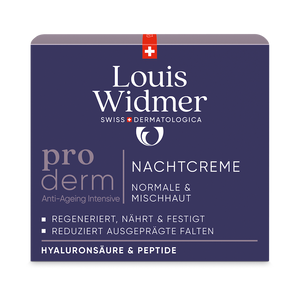 WIDMER proderm Nachtcreme leicht parfümiert