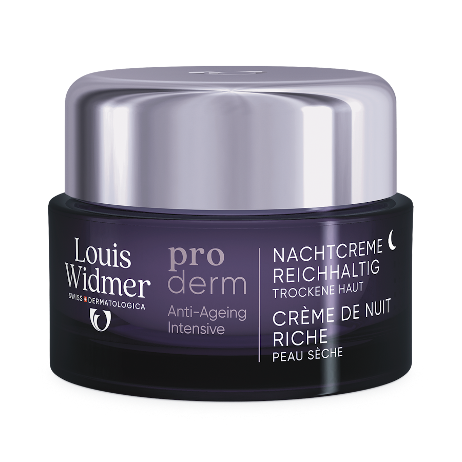 WIDMER proderm Nachtcreme Reichhaltig ohne Parfum