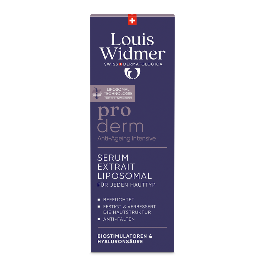 WIDMER proderm Serum Extrait Liposomal ohne Parfum