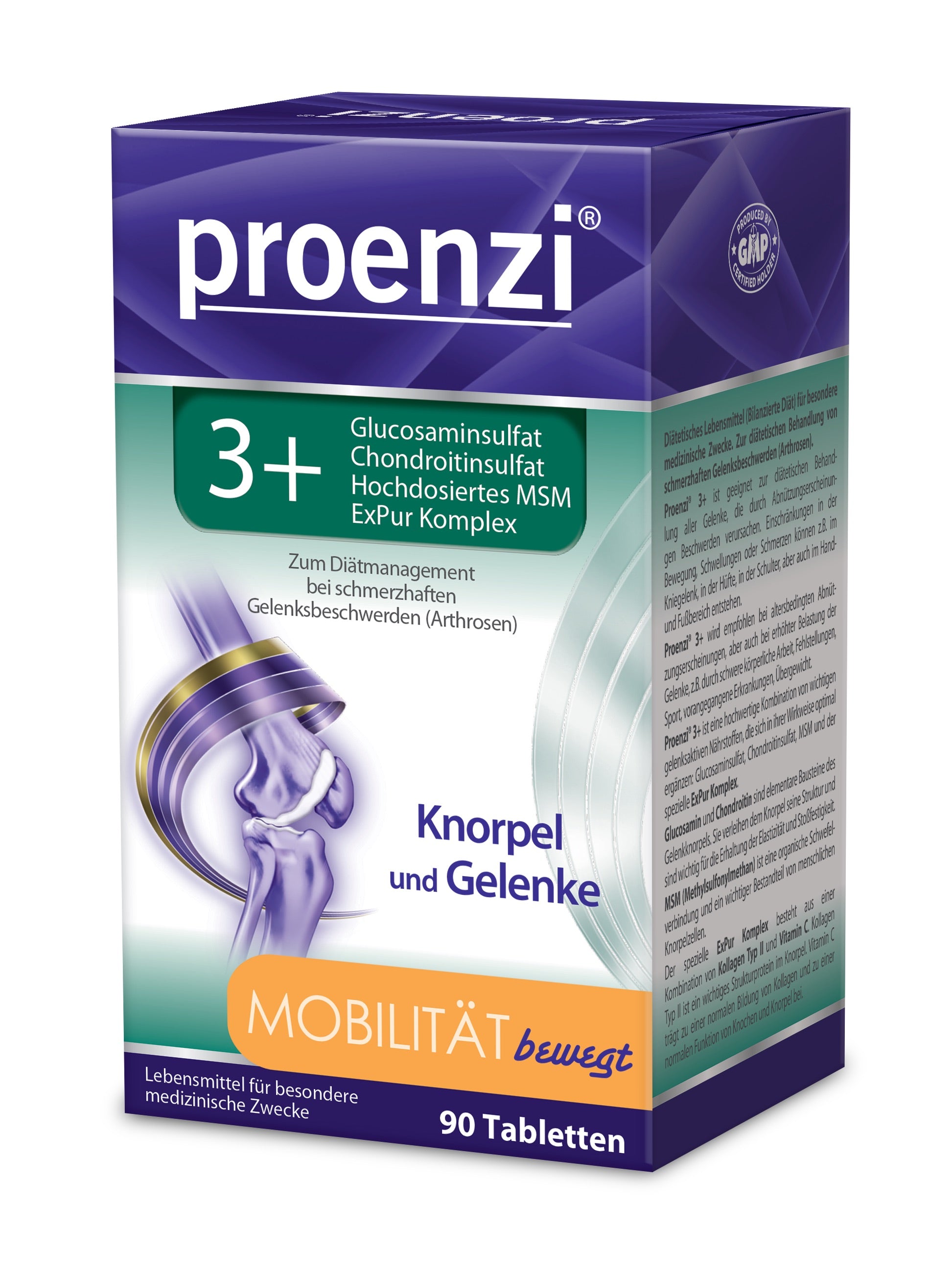 Proenzi 3+ Gelenk-Kur Tbl 90 Stk