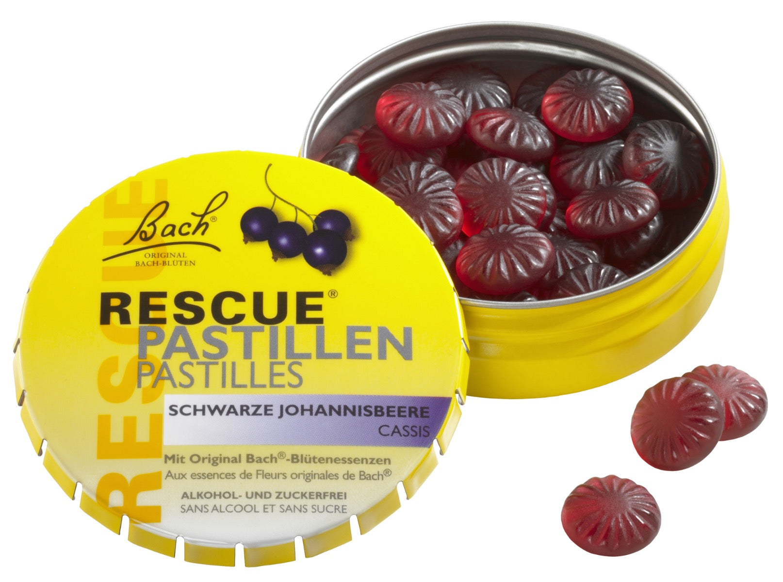 Original Bachblüten RESCUE® Pastillen Schwarze Johannisbeere