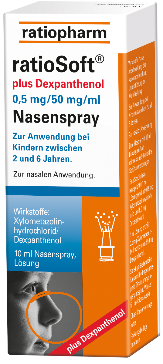 Ratiosoft Plus Dexpanthenol 0,5mg/50mg/ml Nasenspray