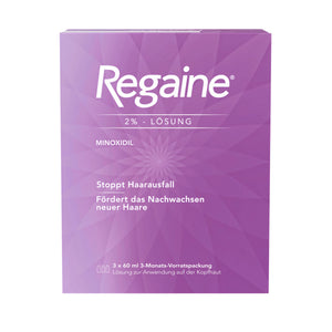 Regaine 2% Lösung für die Kopfhaut