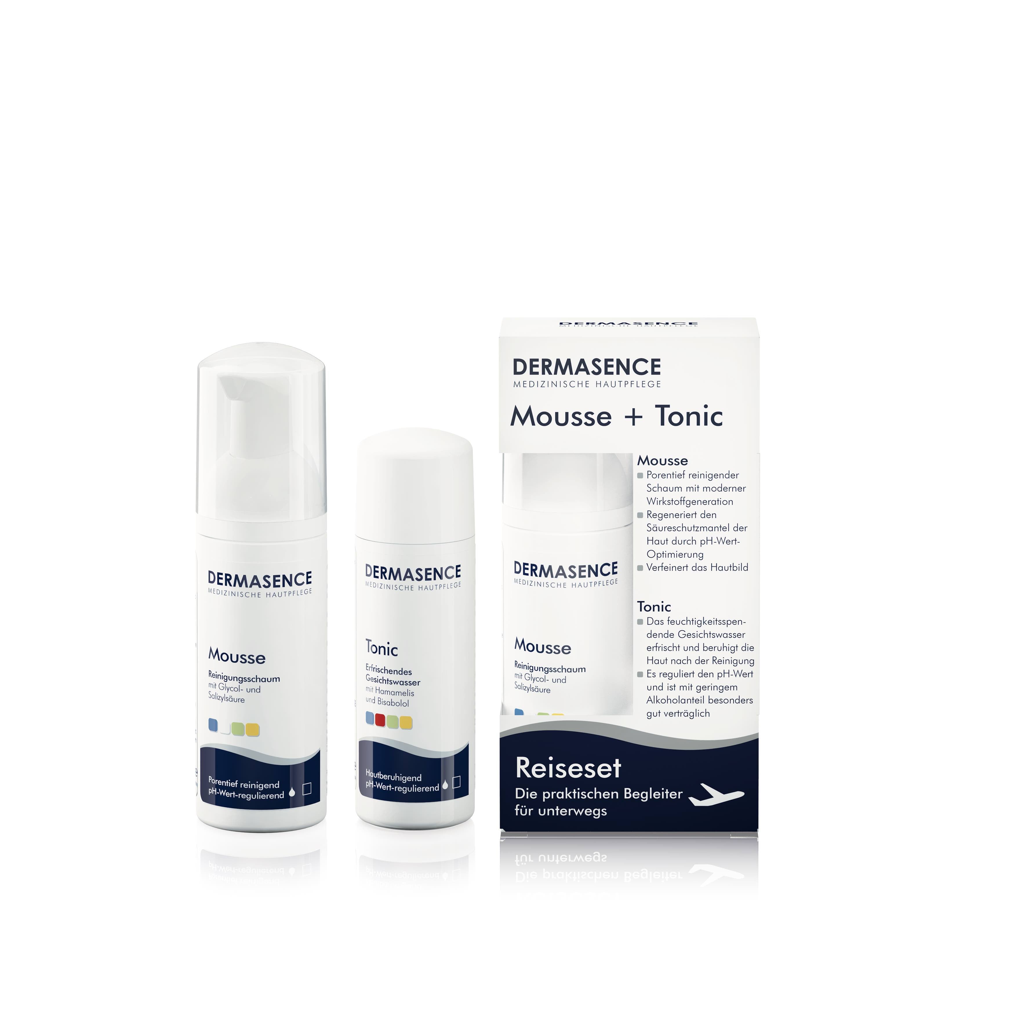 Dermasence Reiseset Tonic & Mousse
