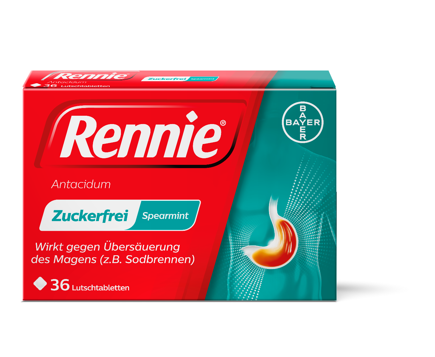 Rennie® Antacidum Spearmint-Lutschtabletten