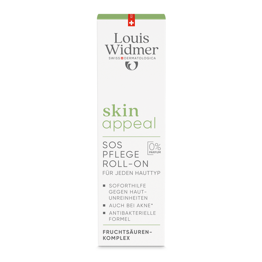 WIDMER skinappeal SOS Pflege Roll-on ohne Parfum