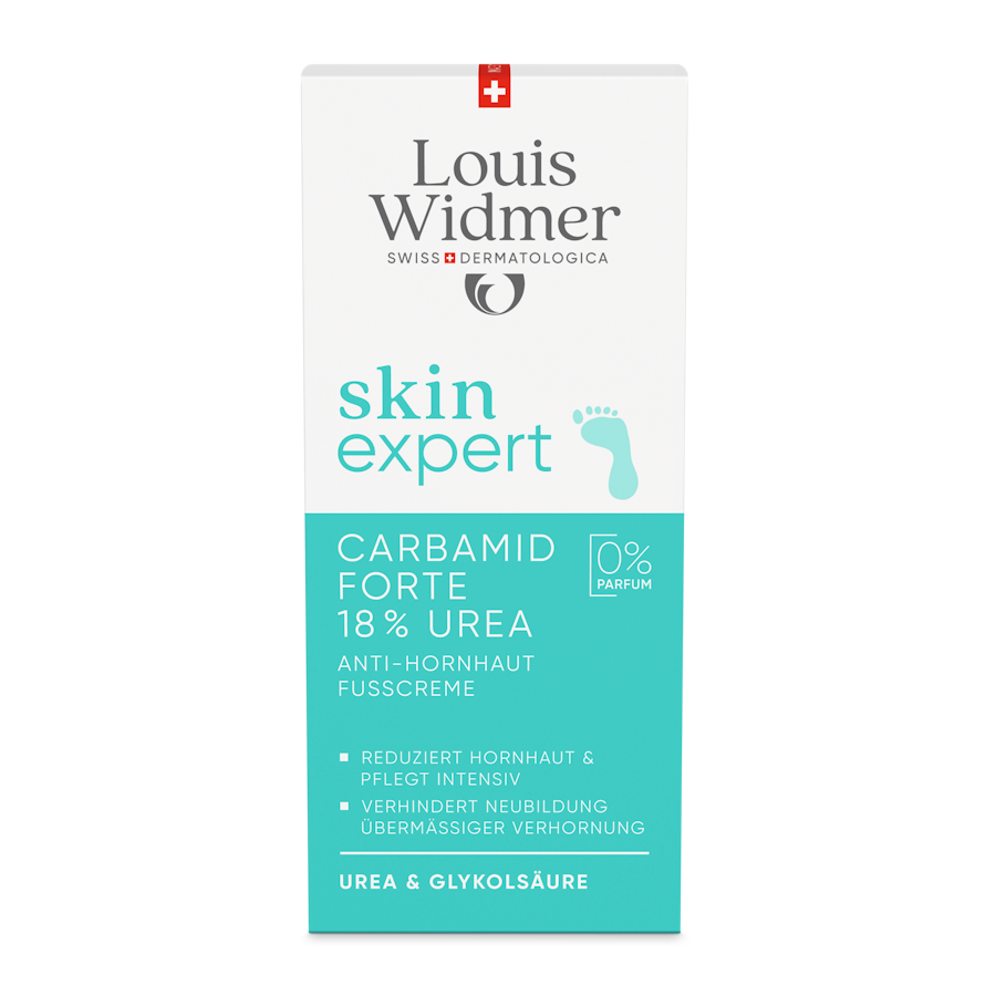 WIDMER skinexpert Carbamid Forte 18 % Urea Anti-Hornhaut Fusscreme