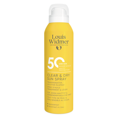 WIDMER Clear & Dry Sun Spray 50 Leicht Parfümiert