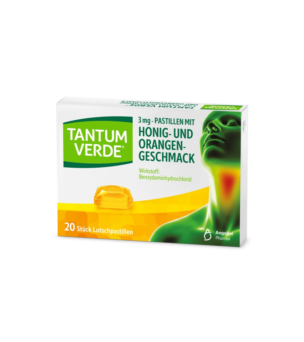 Tantum Verde Pastillen Honig-Orange