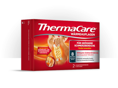 Thermacare Flexible Anwendung für große Flächen
