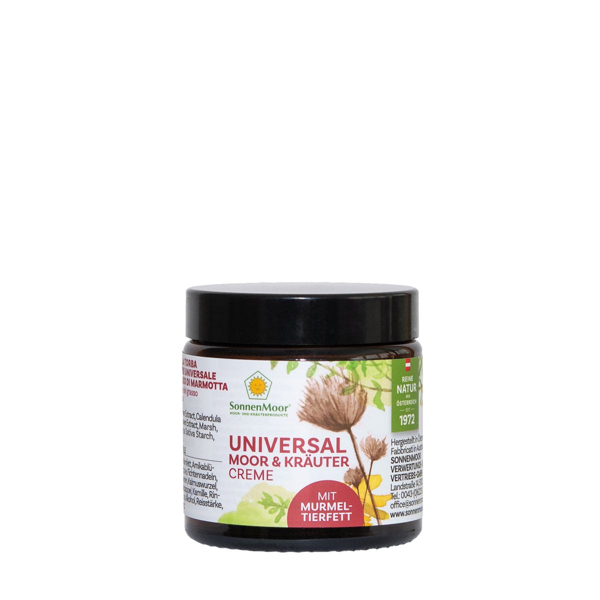 SONNENMOOR Universal Moor und Kräutercreme mit Murmeltierfett