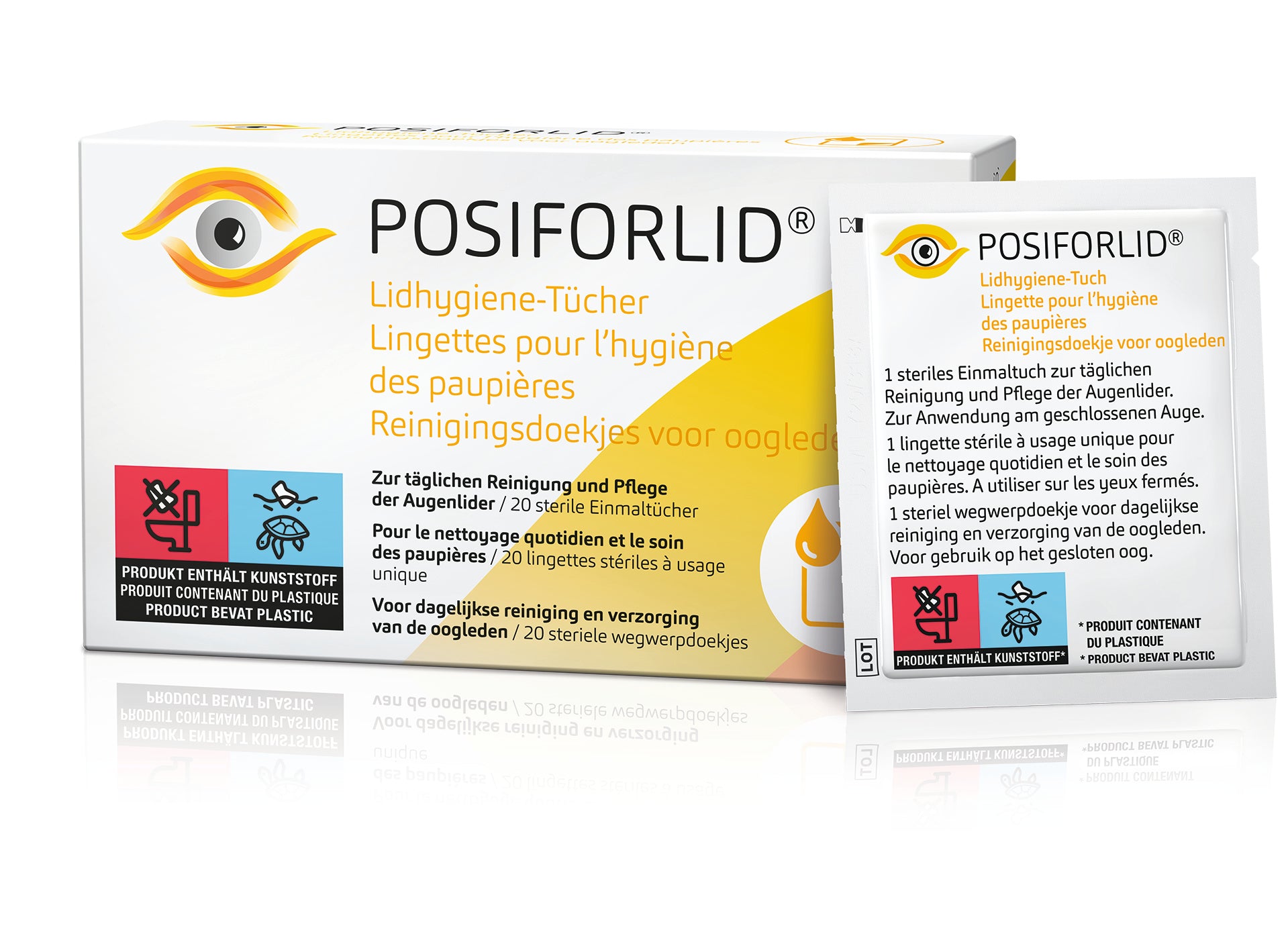 POSIFORLID® Lidhygiene-Tücher