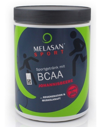 Melasan Sportgetränk BCAA Johannisbeere 670g