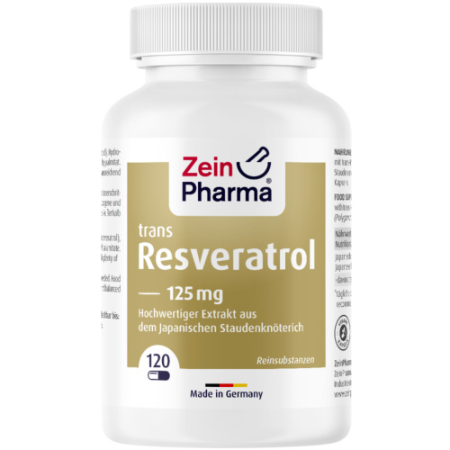 Zeinpharma Resveratrol 125 mg Kapseln