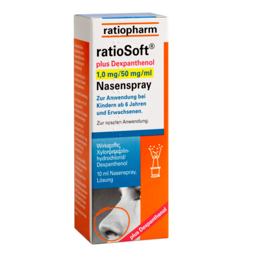 Ratiosoft plus Dexpanthenol 1,0mg/50mg/ml Nasenspray